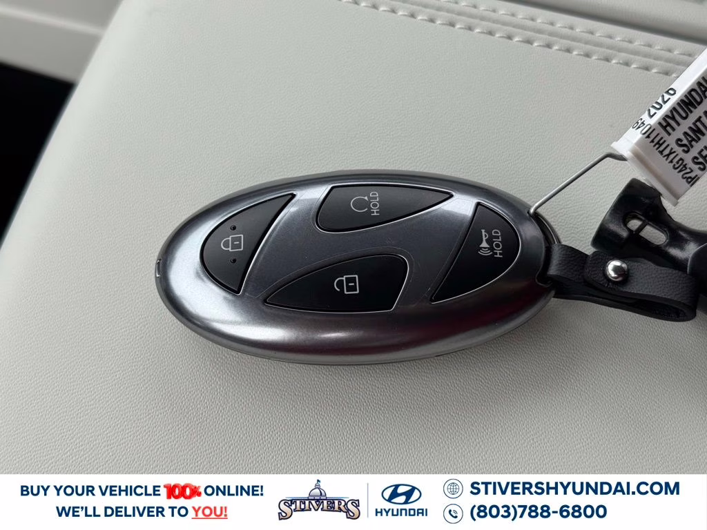 2026 Atlantis Blue Hyundai Santa Fe Hybrid SEL FWD SUV