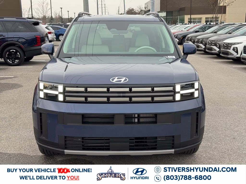 2026 Atlantis Blue Hyundai Santa Fe Hybrid SEL FWD SUV