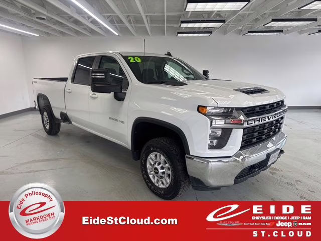 2020 Summit White Chevrolet Silverado 2500HD LT 4X4 Truck