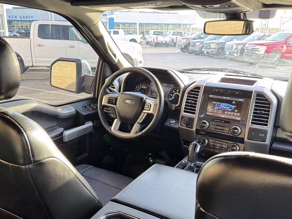 2015 Black Ford F-150 XLT 4X4 Truck