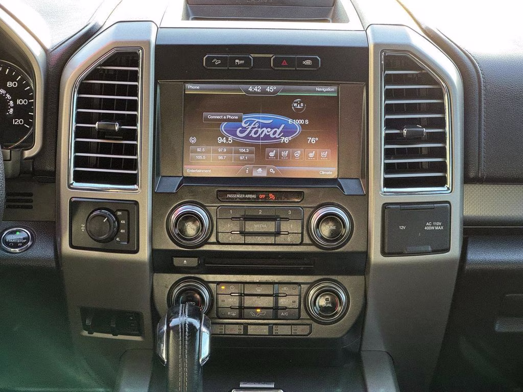 2015 Black Ford F-150 XLT 4X4 Truck
