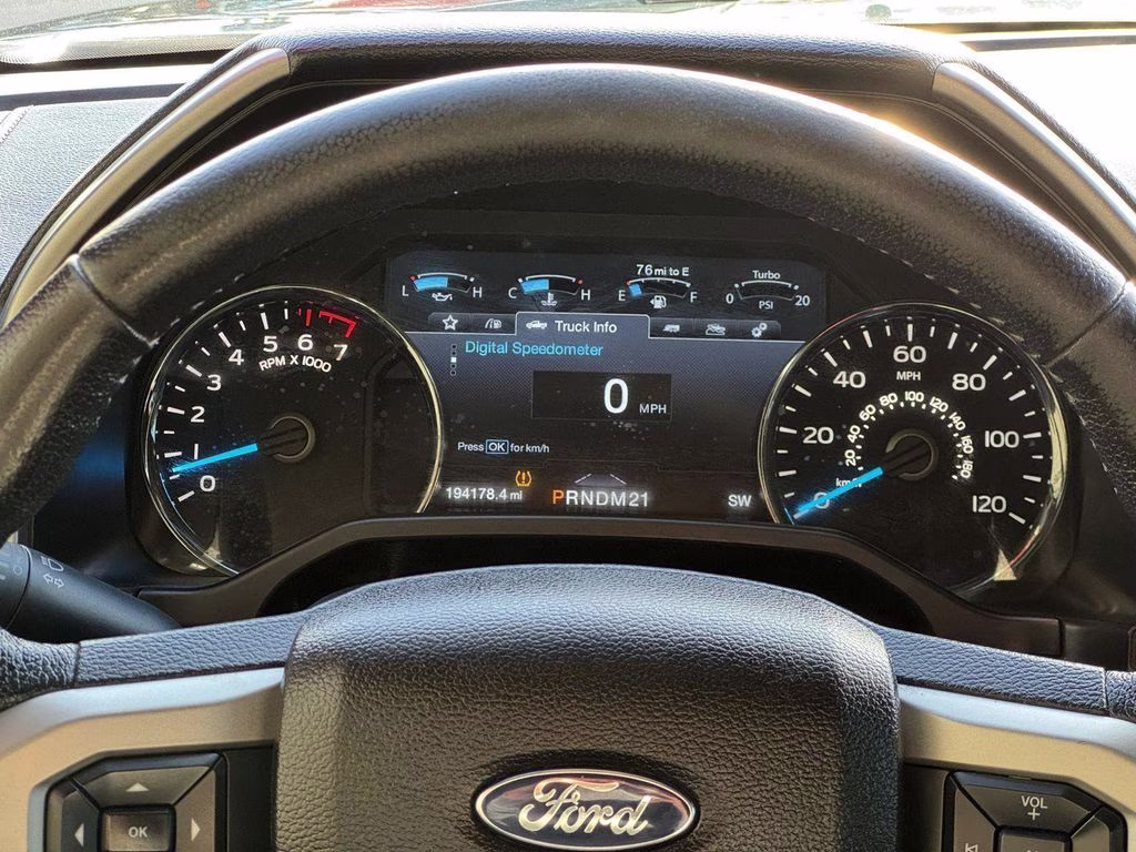 2015 Black Ford F-150 XLT 4X4 Truck