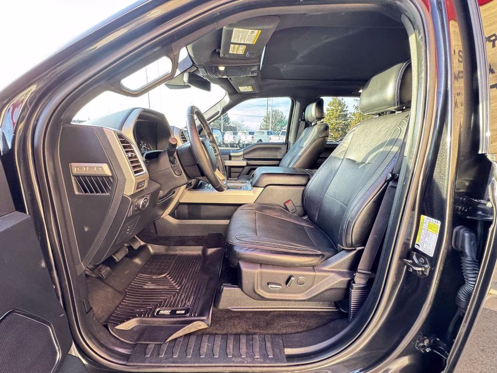 2015 Black Ford F-150 XLT 4X4 Truck