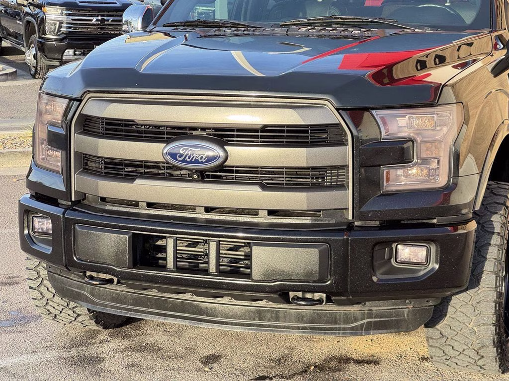 2015 Black Ford F-150 XLT 4X4 Truck