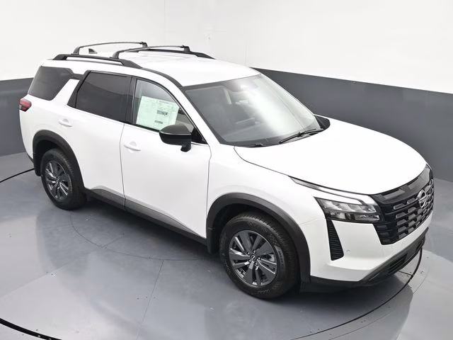 2026 Everest White Pearl Tricoat Nissan Pathfinder SV FWD SUV