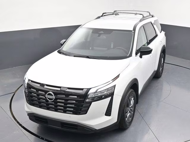 2026 Everest White Pearl Tricoat Nissan Pathfinder SV FWD SUV