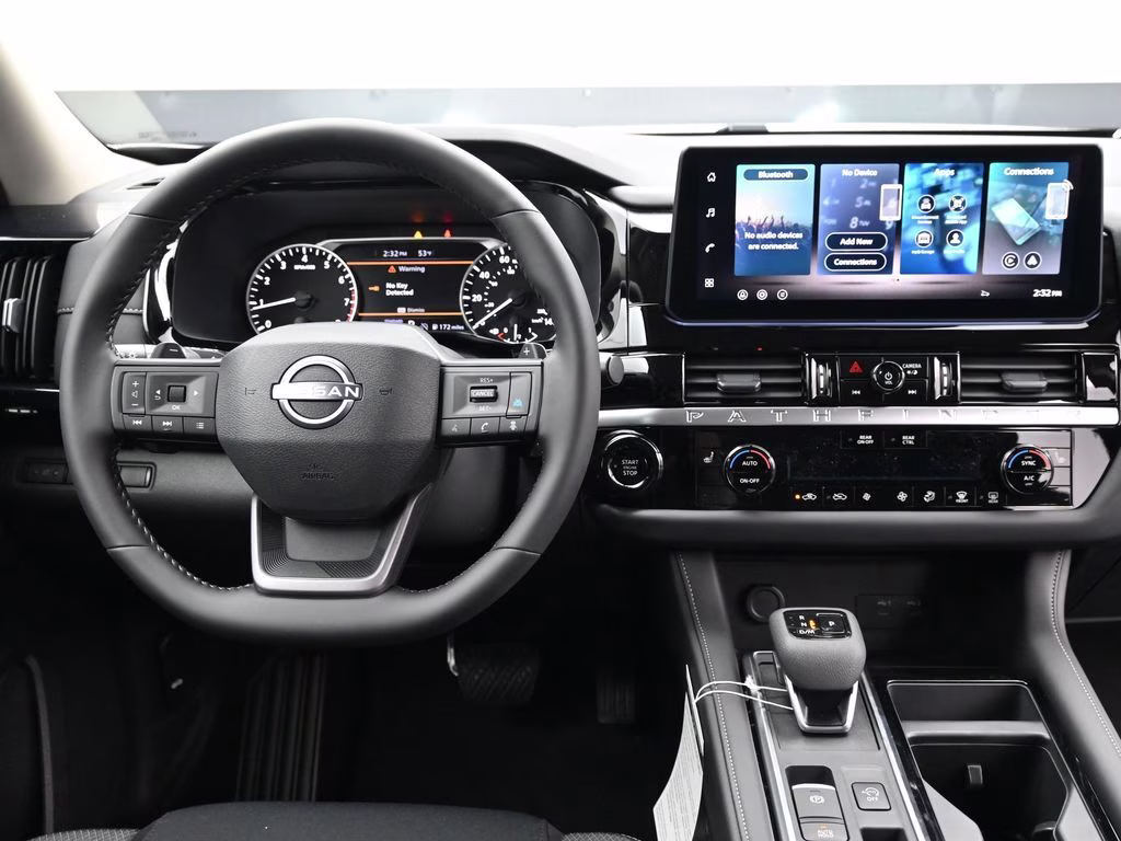 2026 Everest White Pearl Tricoat Nissan Pathfinder SV FWD SUV