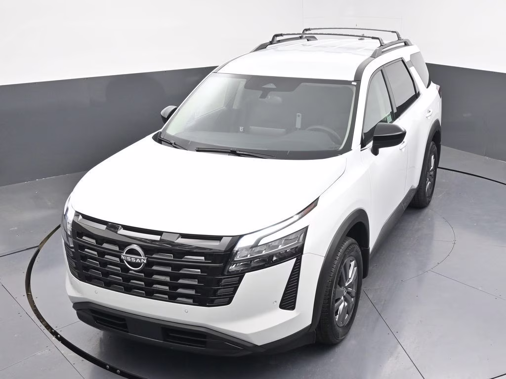 2026 Everest White Pearl Tricoat Nissan Pathfinder SV FWD SUV