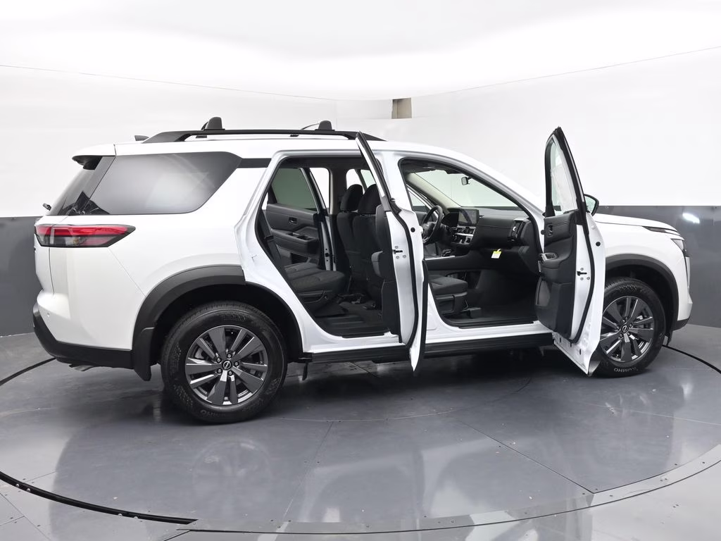 2026 Everest White Pearl Tricoat Nissan Pathfinder SV FWD SUV