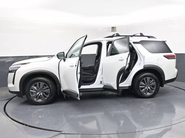 2026 Everest White Pearl Tricoat Nissan Pathfinder SV FWD SUV