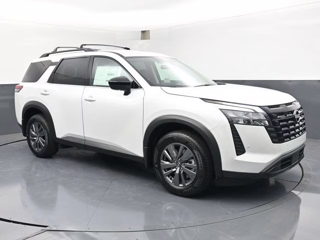 2026 Everest White Pearl Tricoat Nissan Pathfinder SV FWD SUV