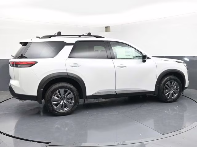 2026 Everest White Pearl Tricoat Nissan Pathfinder SV FWD SUV