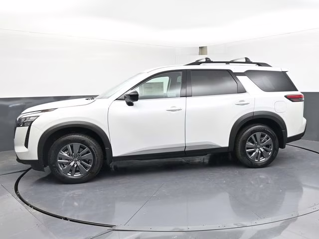2026 Everest White Pearl Tricoat Nissan Pathfinder SV FWD SUV