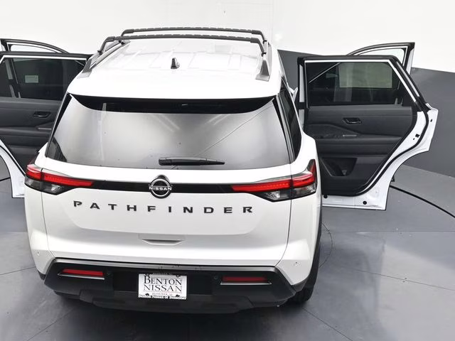 2026 Everest White Pearl Tricoat Nissan Pathfinder SV FWD SUV