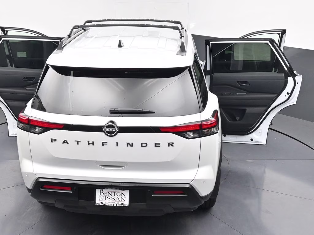 2026 Everest White Pearl Tricoat Nissan Pathfinder SV FWD SUV