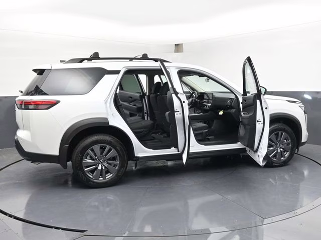 2026 Everest White Pearl Tricoat Nissan Pathfinder SV FWD SUV