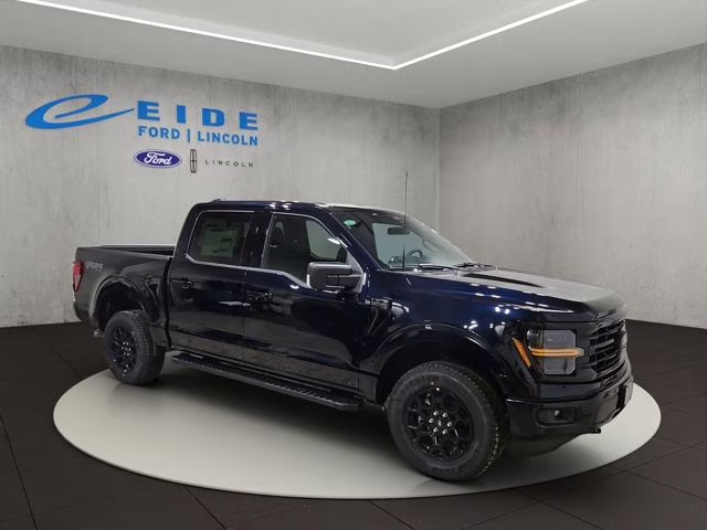 2026 Antimatter Blue Metallic Ford F-150 XLT Black Appearance 4X4 Truck
