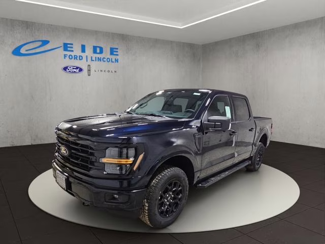 2026 Antimatter Blue Metallic Ford F-150 XLT Black Appearance 4X4 Truck