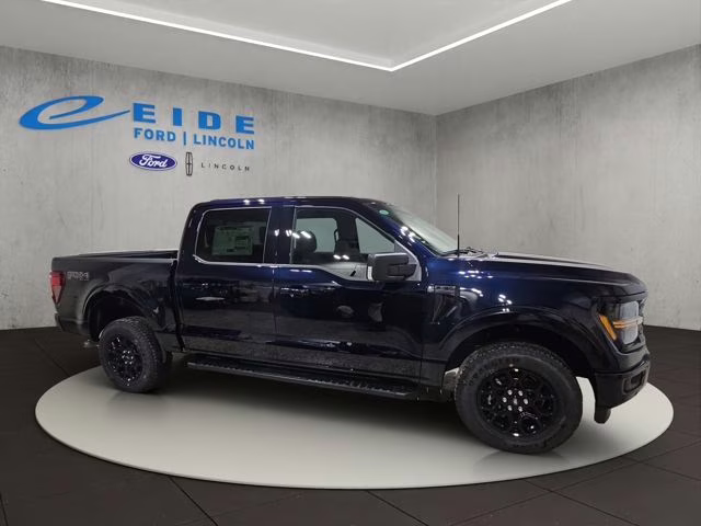2026 Antimatter Blue Metallic Ford F-150 XLT Black Appearance 4X4 Truck