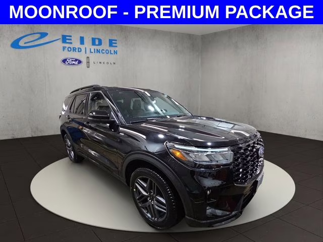 2026 Agate Black Metallic Ford Explorer ST-Line 4X4 SUV