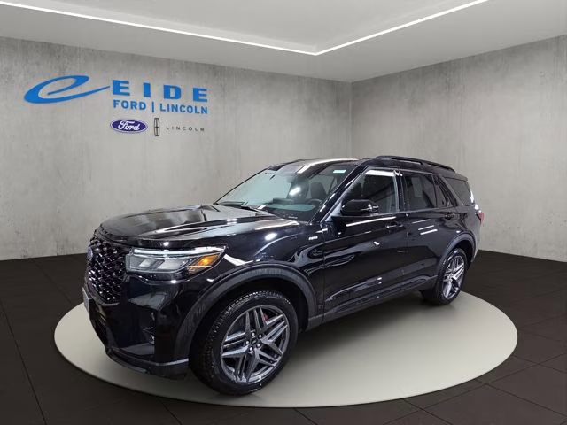 2026 Agate Black Metallic Ford Explorer ST-Line 4X4 SUV