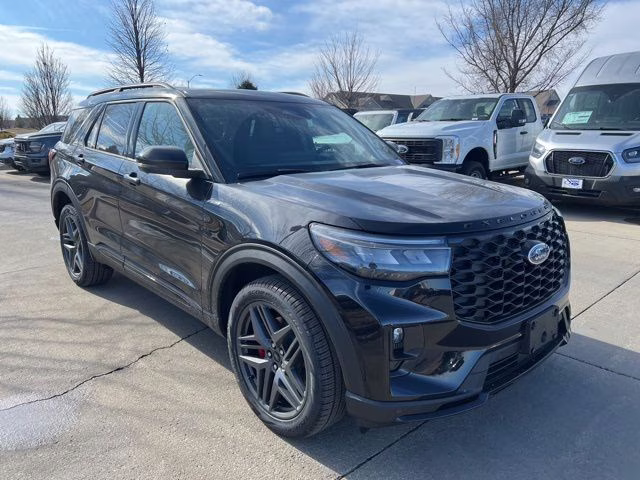 2026 Agate Black Metallic Ford Explorer ST-Line 4X4 SUV