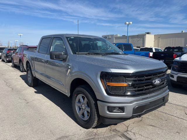 2026 Iconic Silver Metallic Ford F-150 XLT 4X4 Truck