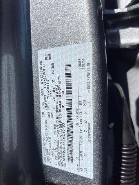 2026 Iconic Silver Metallic Ford F-150 XLT 4X4 Truck