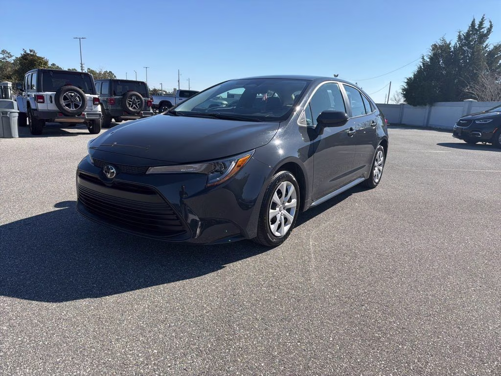2025 Gray Toyota Corolla LE FWD Sedan
