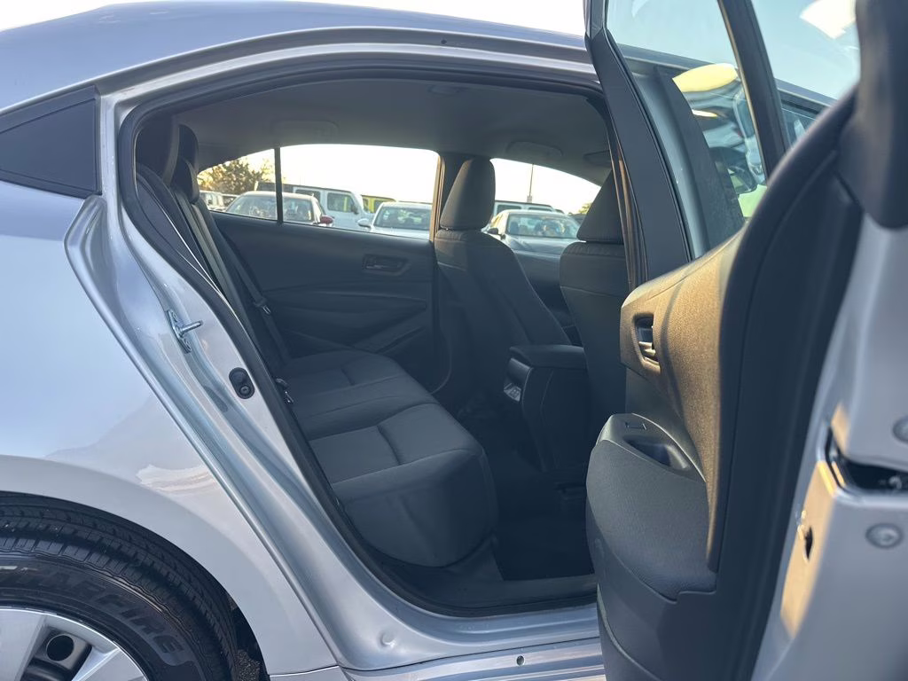 2025 Silver Toyota Corolla LE FWD Sedan