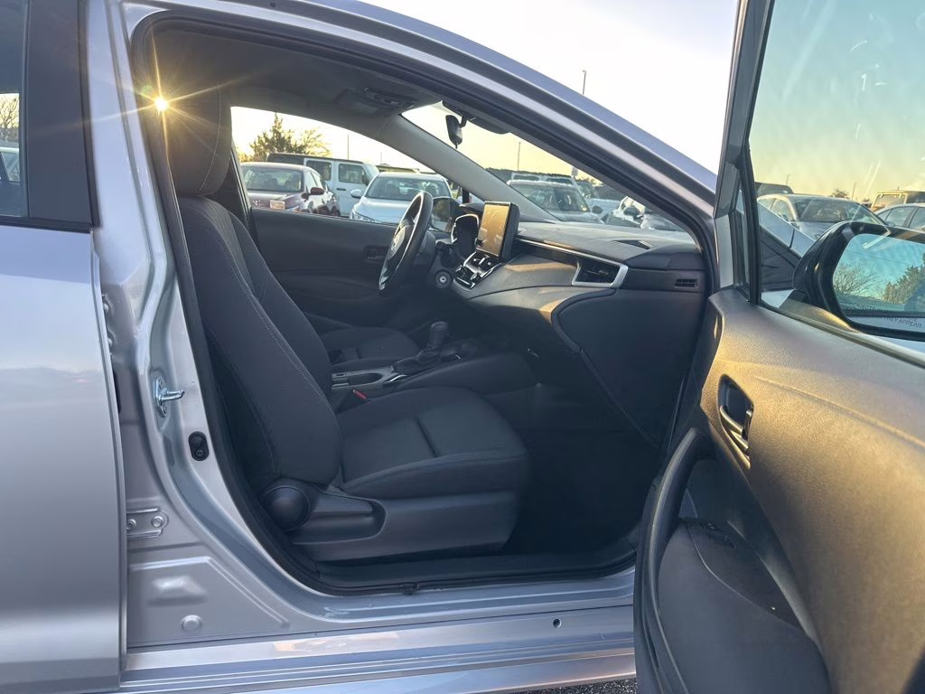 2025 Silver Toyota Corolla LE FWD Sedan