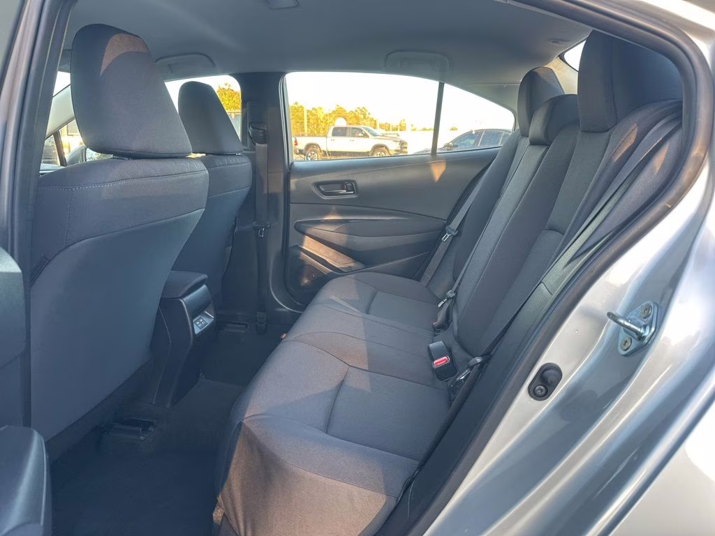 2025 Silver Toyota Corolla LE FWD Sedan