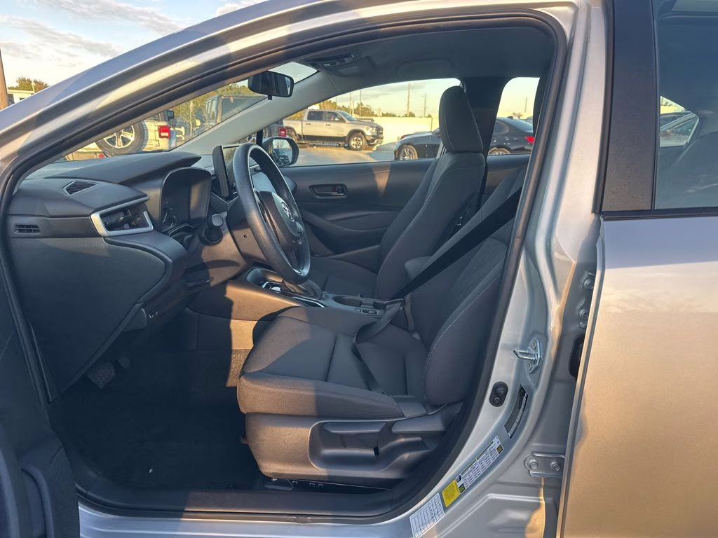 2025 Silver Toyota Corolla LE FWD Sedan