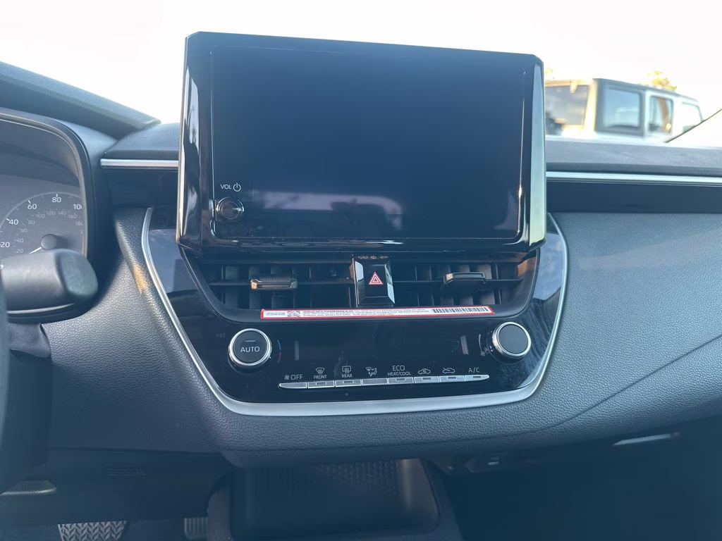 2025 Silver Toyota Corolla LE FWD Sedan