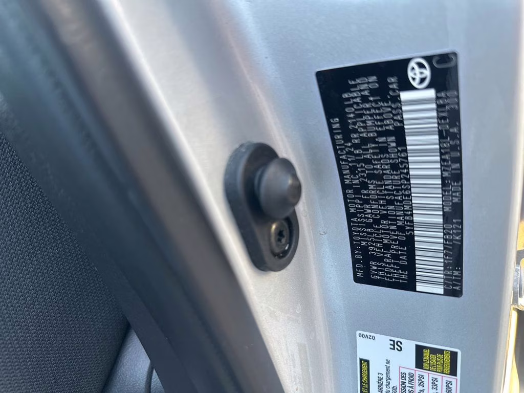 2025 Silver Toyota Corolla LE FWD Sedan