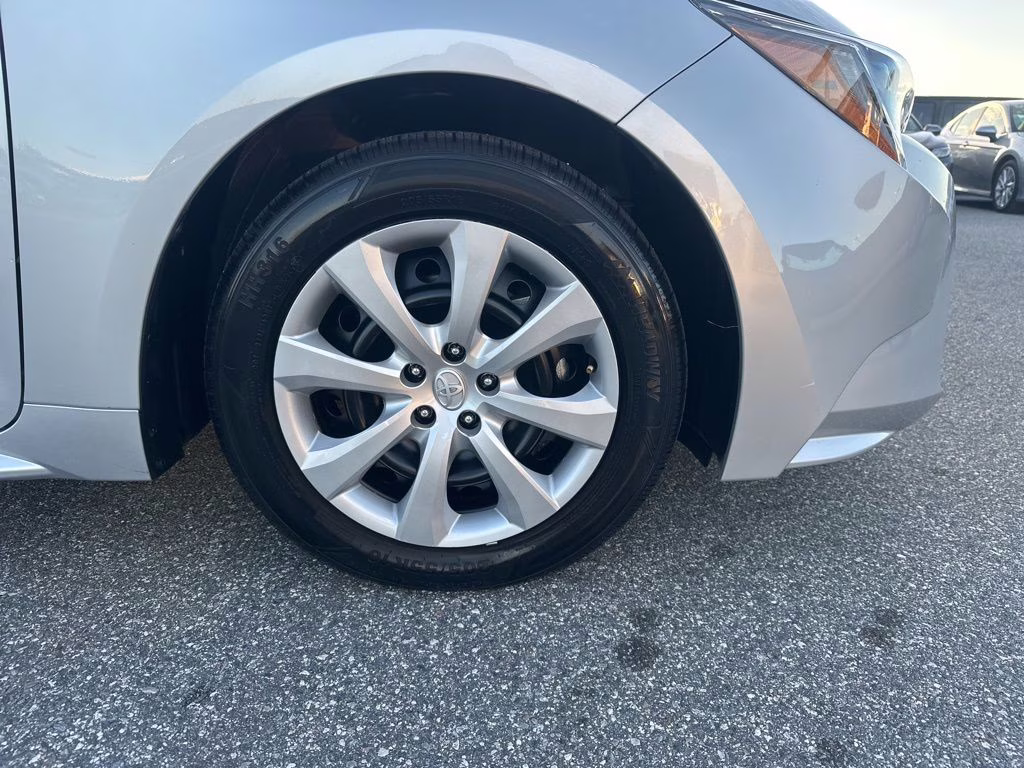 2025 Silver Toyota Corolla LE FWD Sedan
