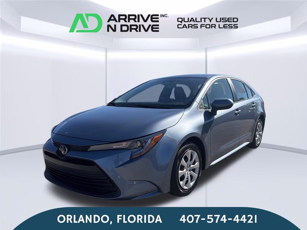 2025 Gray Toyota Corolla LE FWD Sedan