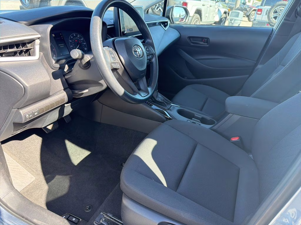 2025 Gray Toyota Corolla LE FWD Sedan