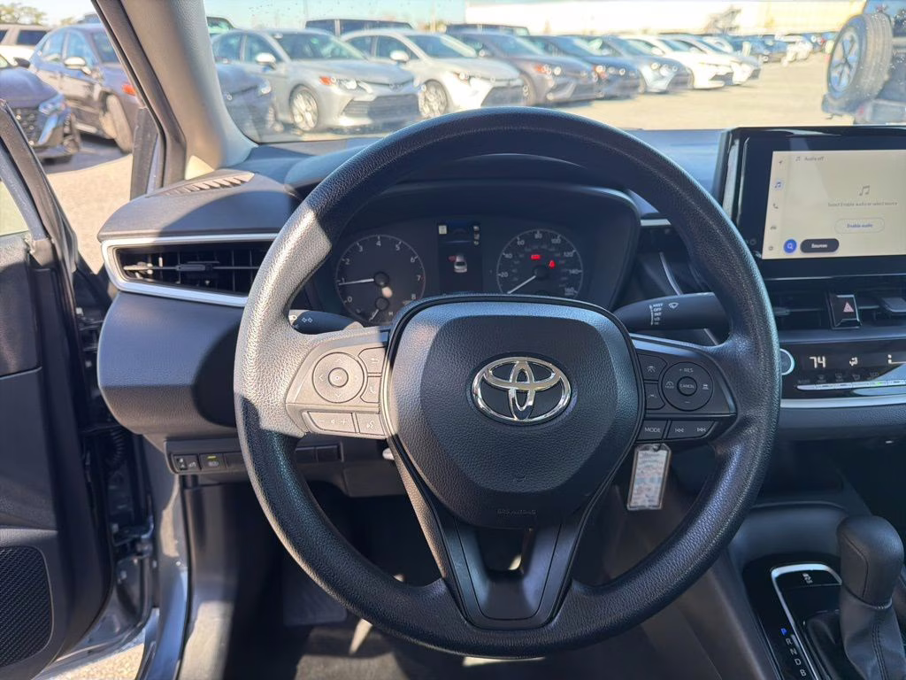 2025 Gray Toyota Corolla LE FWD Sedan