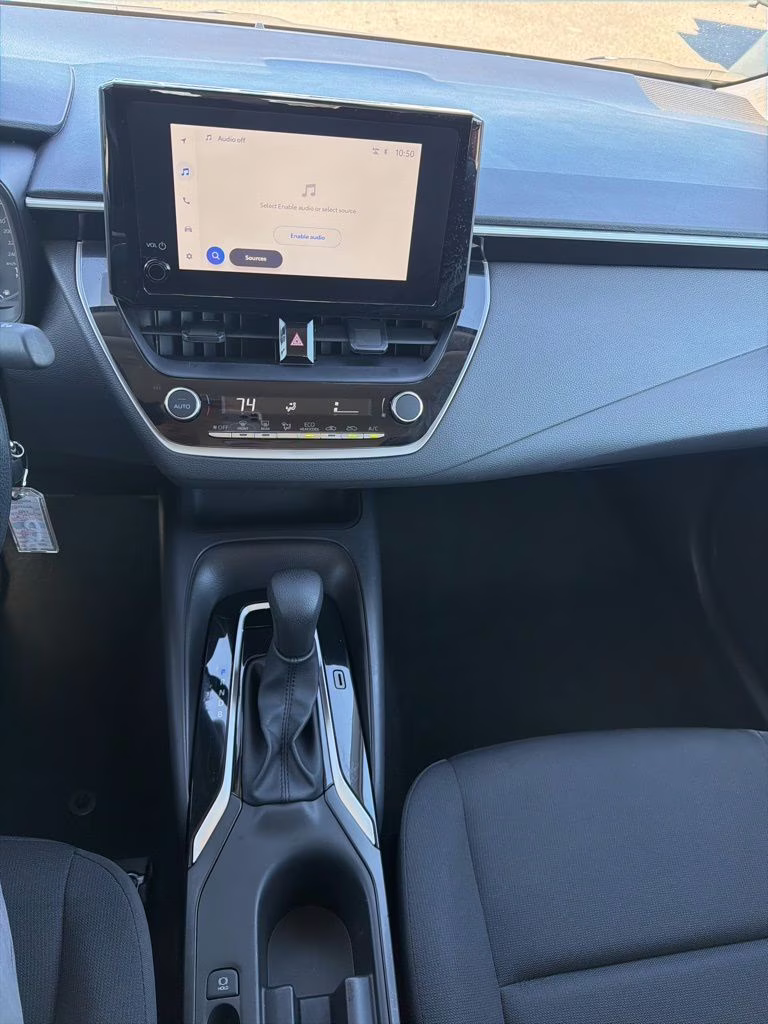 2025 Gray Toyota Corolla LE FWD Sedan