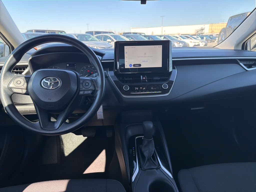 2025 Gray Toyota Corolla LE FWD Sedan