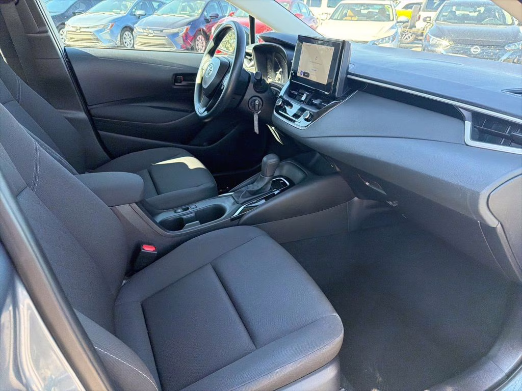 2025 Gray Toyota Corolla LE FWD Sedan
