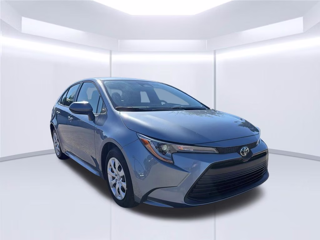 2025 Gray Toyota Corolla LE FWD Sedan