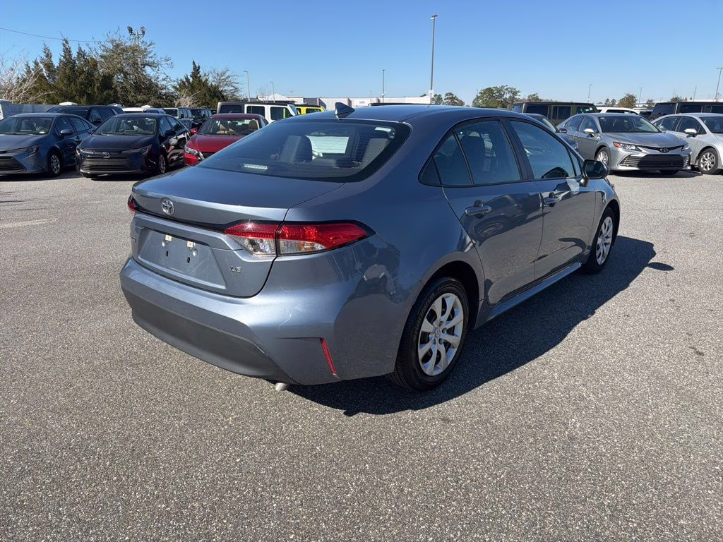 2025 Gray Toyota Corolla LE FWD Sedan