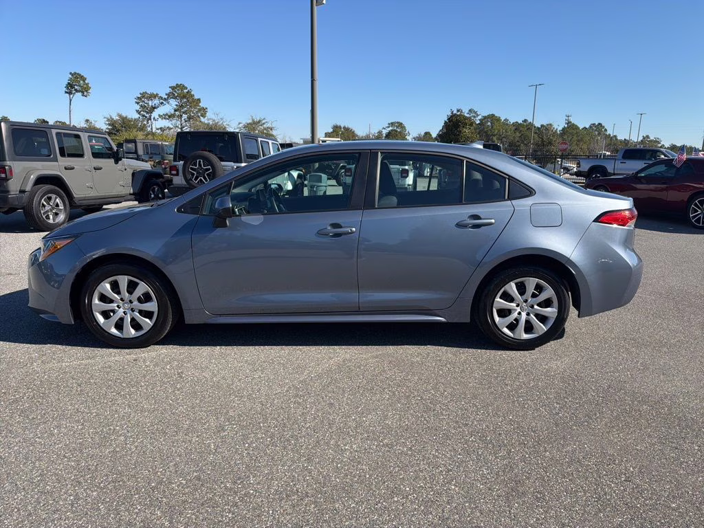 2025 Gray Toyota Corolla LE FWD Sedan