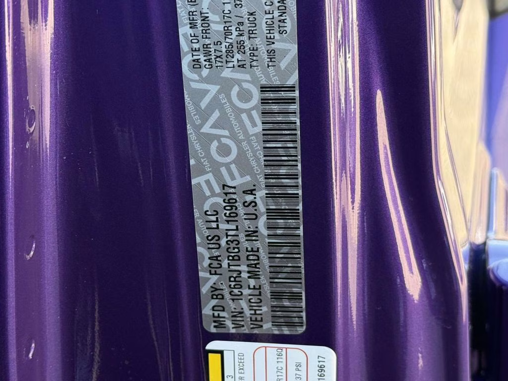 2026 Reign Jeep Gladiator Rubicon 4X4 Truck