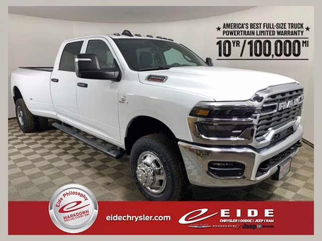 2026 Bright White Clearcoat Ram 3500 Tradesman 4X4 Truck