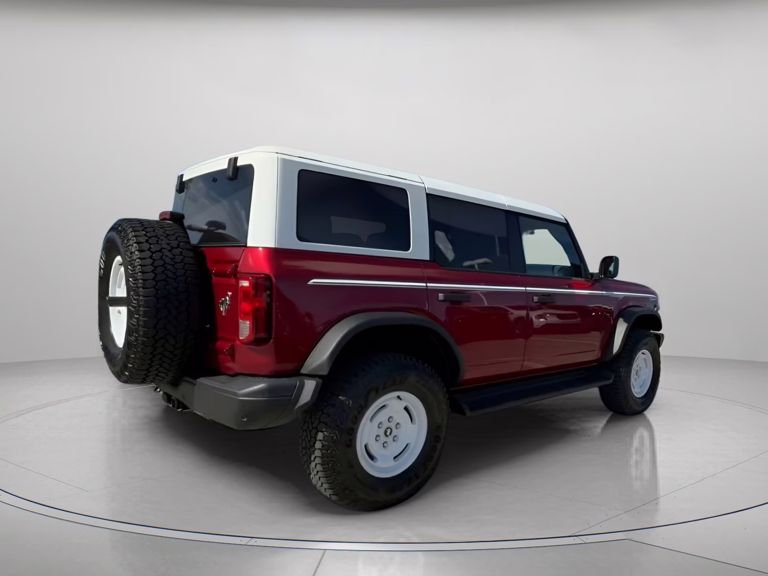 2026 Ruby Red Metallic Tinted Clearcoat Ford Bronco Heritage Edition 4X4 Convertible