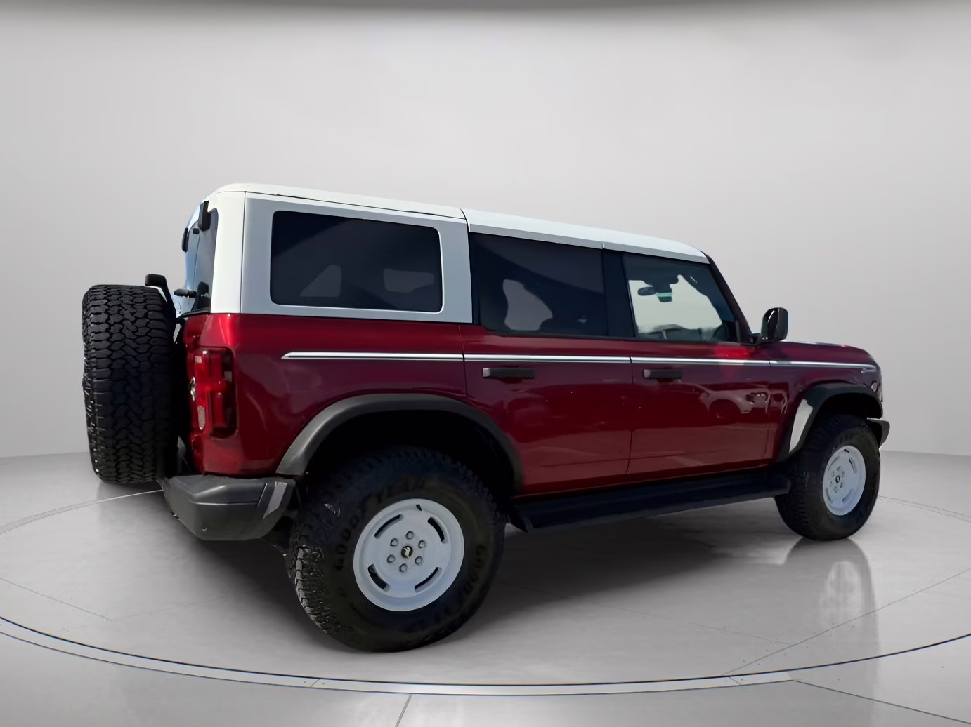 2026 Ruby Red Metallic Tinted Clearcoat Ford Bronco Heritage Edition 4X4 Convertible