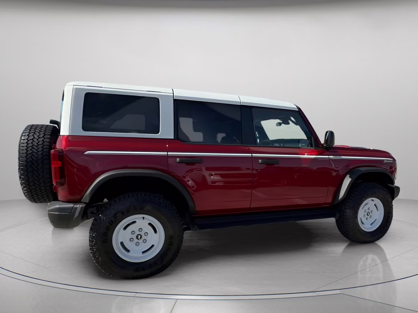 2026 Ruby Red Metallic Tinted Clearcoat Ford Bronco Heritage Edition 4X4 Convertible
